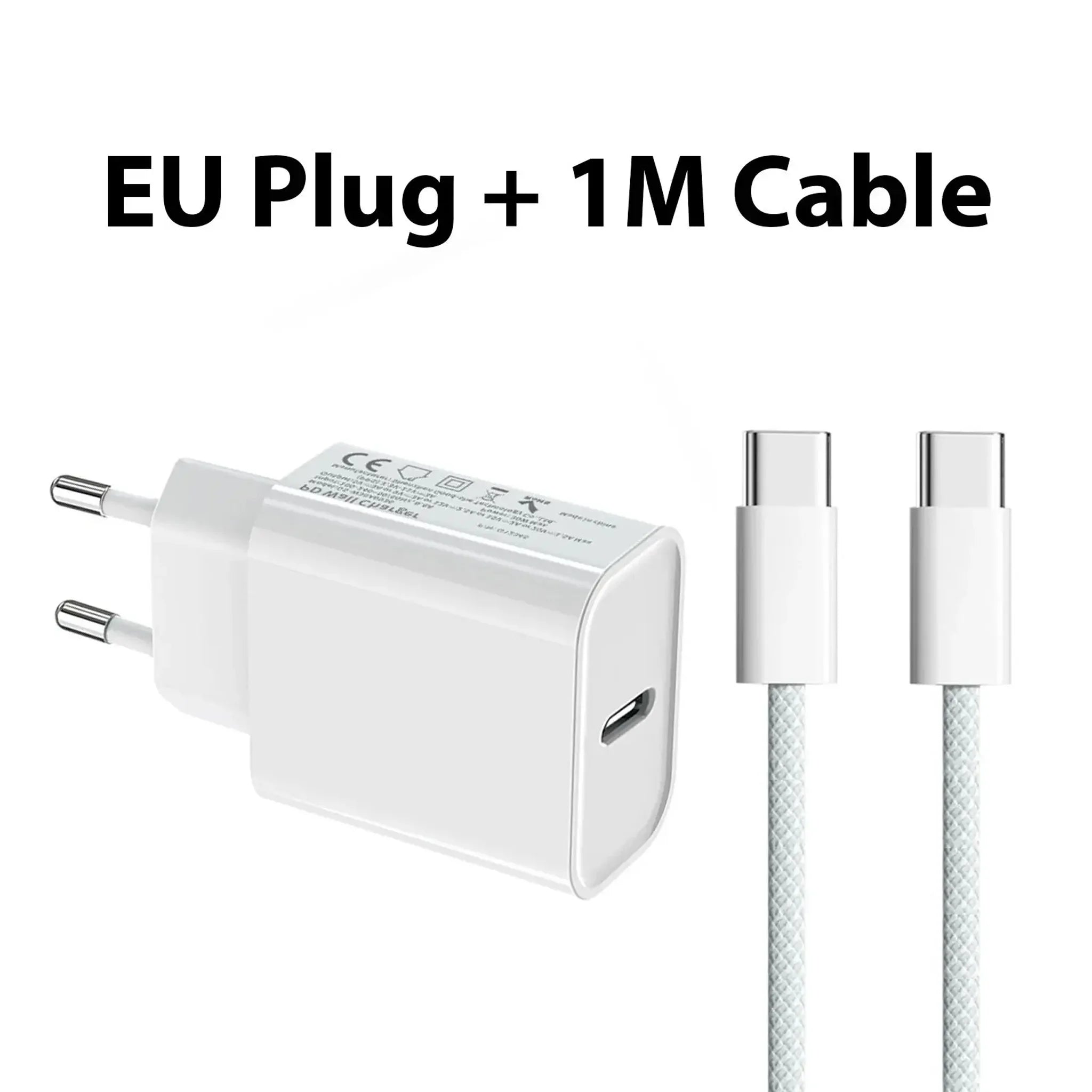 PD 40W Fast Charger For iPhone 17 16 15 14 11 12 13 Pro Max For iPad Fast Charging USB C Cable Type C Data Line Phone Charger