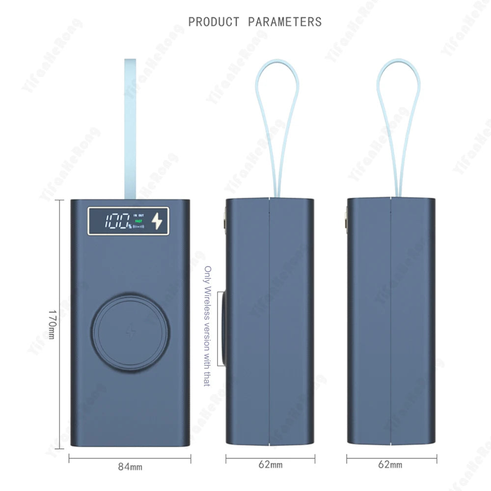 T21 Battery Storage Box 21*18650 with Flashlight Power Bank Case Battery Holder Box Dual USB 18650 Battery DIY Shell Storage