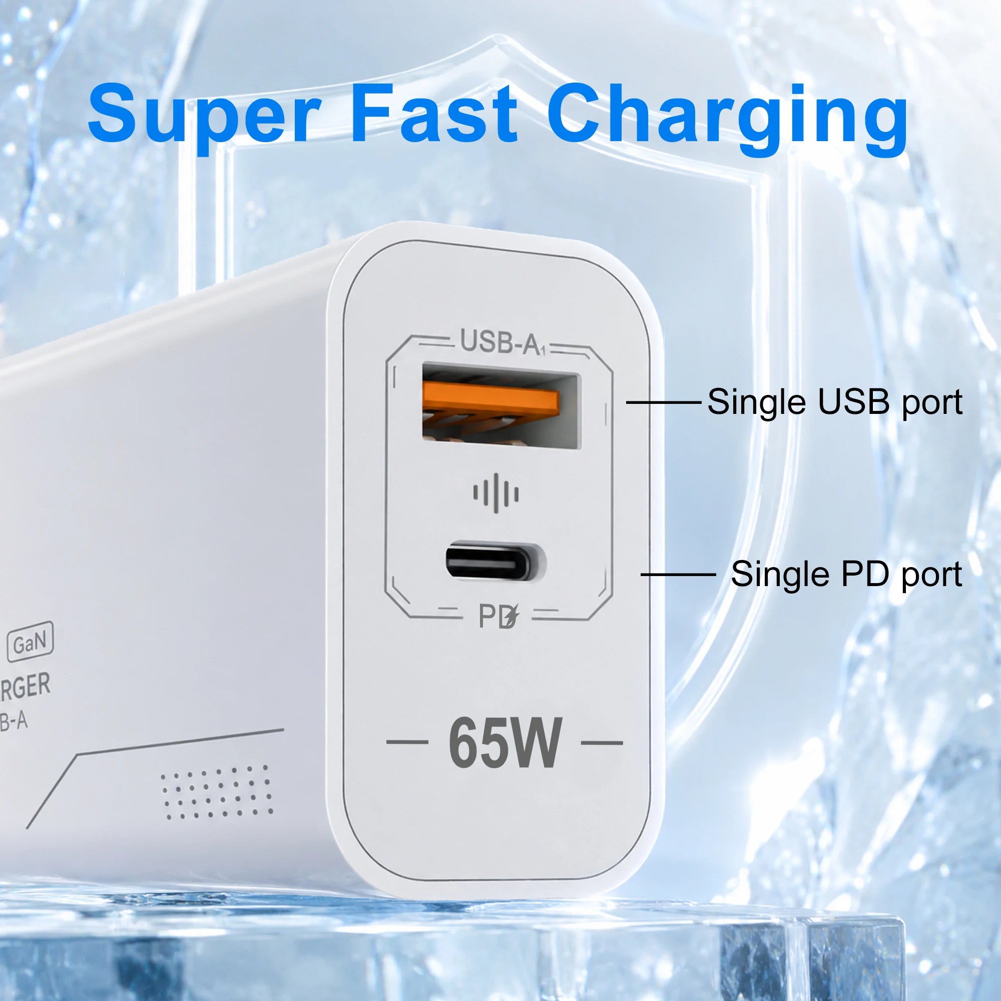 Fast Charging Phone Charger Power Adapter For iPhone Samsung Xiaomi Type C US/EU Plug Wall Charger